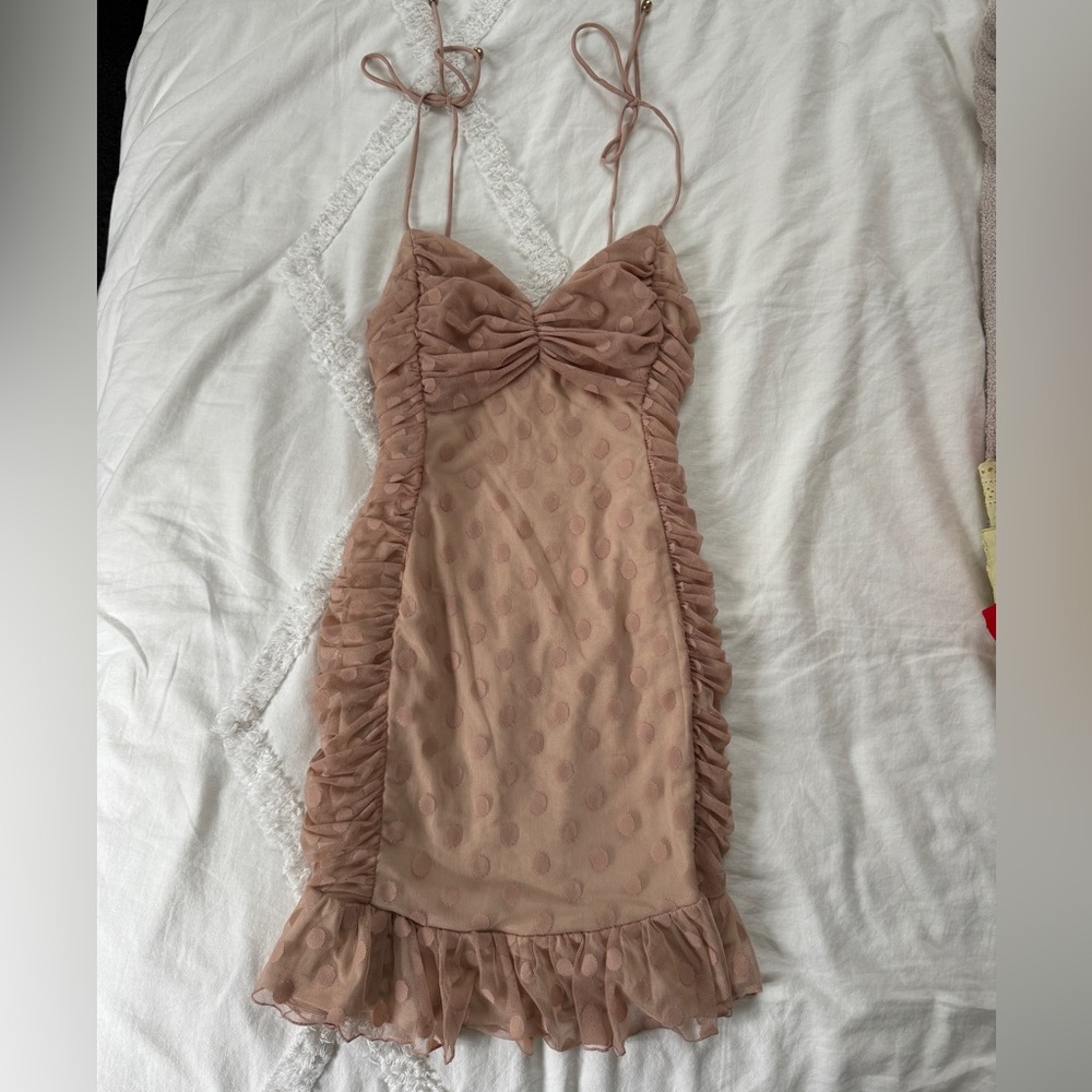 SELFIE LESLIE PINK BAMBI DRESS
